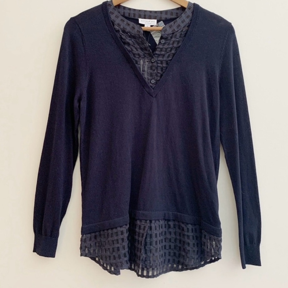 Current air |womens top | navy blue